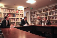 工作会谈中В ходе рабочей встречи
