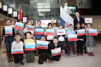 大师班结束后参与者合影 Общее фото участников после мастер-класса