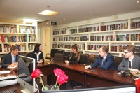 俄罗斯文化中心主任梅利尼科娃介绍俄罗斯留学在华推广情况 Руководитель РКЦ О.А.Мельникова рассказывает о продвижении российского образования в Китае