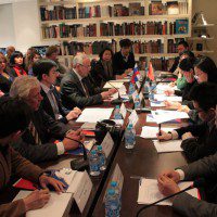 Встреча представителей российских и китайских вузов в представительстве Россотрудничества в Пекине