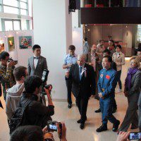 Посол России в КНР А.И. Денисов на открытии фотовыставки
