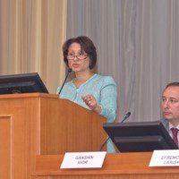 Выступление заместителя Руководителя Россотрудничества Ларисы Ефремовой