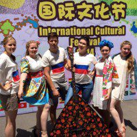 Российские студенты – участники концертной программы