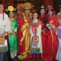 Группа Российского культурного центра с китайскими участницами